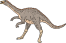 Gallimimus was an omnivore (ate meat and plants) that lived from 75 to 70 million years ago