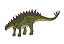 Gigantspinosaurus was a herbivore (plant-eater) that lived about 160 million years ago
