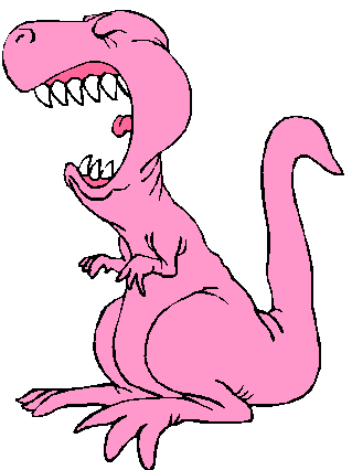 angry dinosaur
